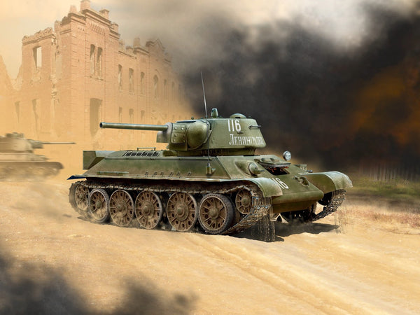 ICM 1/35 WW2 T34/76 (early 1943 production), WWII Soviet Medium Tank