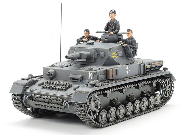 Tamiya 1/35 scale WW2 German PZ.KPFW. IV AUSF F tank