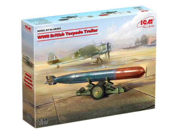 ICM 1/48 WW2 RAF British Torpedo Trailer