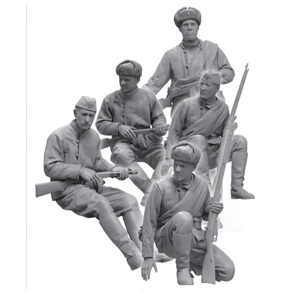 Border Models 1/35 WW2 Soviet Tank Desant Troops