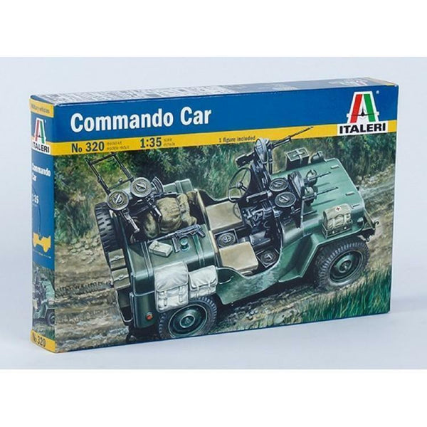 Italeri 1/35 scale WW2 Allied SAS COMMANDO CAR model kit