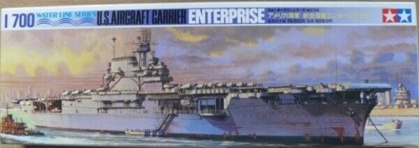 TAMIYA 1/700 SHIPS WW2 US NAVY ENTERPRISE AIRCRAFT CARRIER