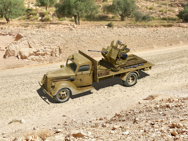 ICM VEHICLES 1:35 G917T Truppenluftschutzwagen, Flak 38 Anti-Aircraft Truck