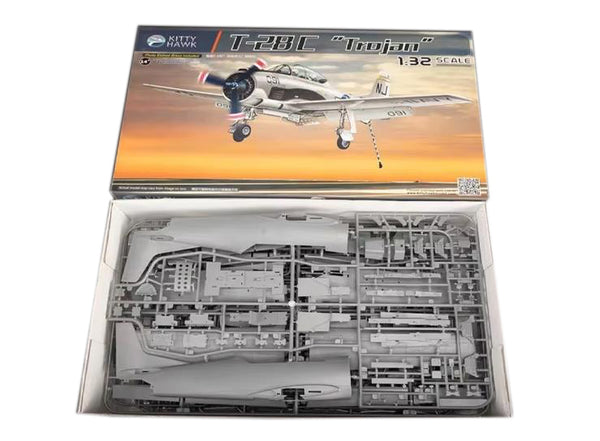 Kitty Hawk 1/32 Scale T-28C Trojan plane aircraft Model Kit