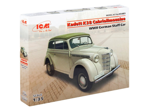 ICM 1/35 Kadett K38 Cabriolimousine, WWII German Staff Car