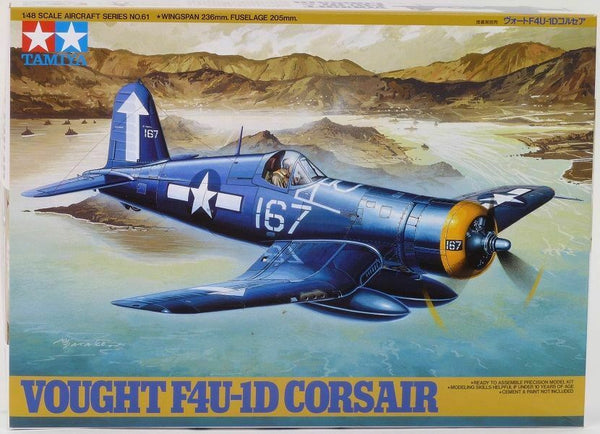 TAMIYA 1/48 scale AIRCRAFT WW2 USN VOUGHT F4U-1D CORSAIR
