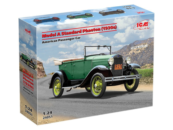 ICM 1/24 Model A Standard Phaeton (1930s), American Passenger Car