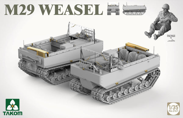 TAKOM 1/35 scale US M29 Weasel