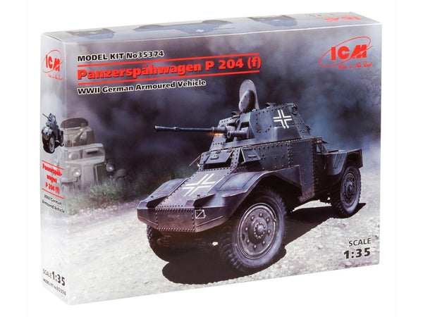 ICM 1/35 WW2 Panzerspähwagen P 204 (f), WWII German Armoured Vehicle