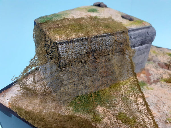 FoG Models 1/35 scale WW2 Gun emplacement Bunker - Atlantic wall series #4 Cut away
