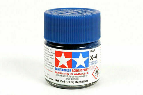 Tamiya Gloss Acrylic Paints X1 - X35 Model Paint 10ml Jars