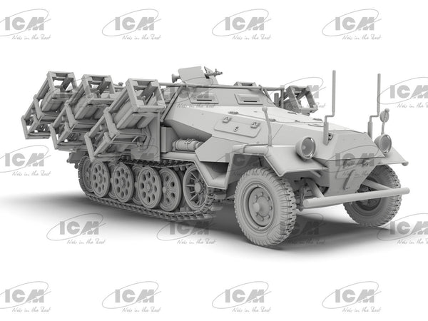 ICM 1/35 WW2 German 'Stuka zu Fuß' Sd.Kfz. 251/1 Ausf.B MLRS