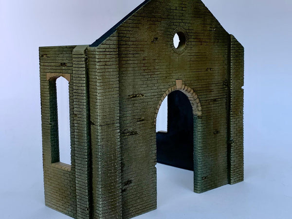 FoG Models 1/35 scale 'Machine shop' ruined Industrial building