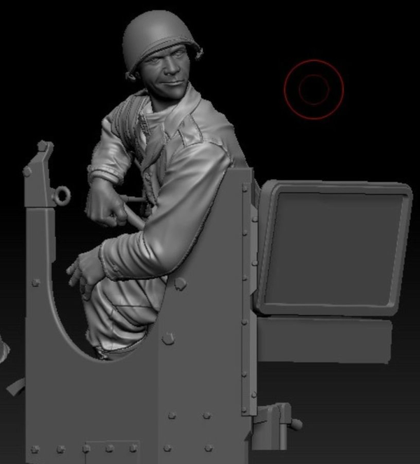 Thunder Model 1/35 WW2 US Crew M1A1 Wrecker