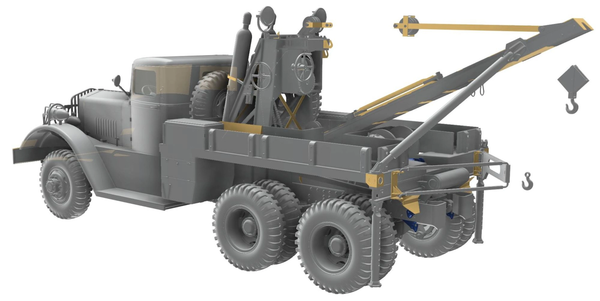 Thunder Model 1/35 WW2 US Heavy Wrecker Ward LaFrance Model 1000, Series 3