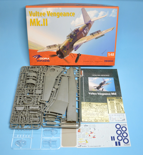 Dora Wings 1/48 Scale DORDW48044 Vultee Vengeance Mk.II, 1/48
