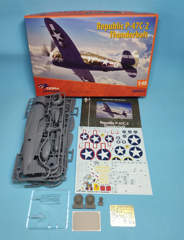 Dora Wings 1/48 Scale DORDW48055 Republic P-47 C-2
