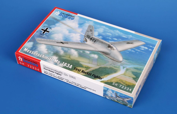 Special Hobby 1/72 Scale WW2 German Messerschmitt Me 163A 'First Rocket Fighter' 1/72