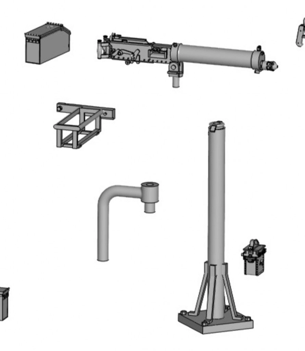 Thunder Model 1/35 WW2 LRDG Weapon Set 2