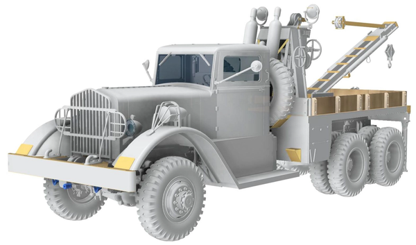Thunder Model 1/35 WW2 US Heavy Wrecker Ward LaFrance Model 1000, series 1