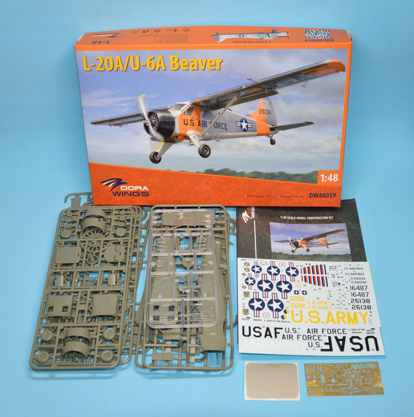 Dora Wings 1/48 Scale DORDW48059 L-20A/U-6A Beaver