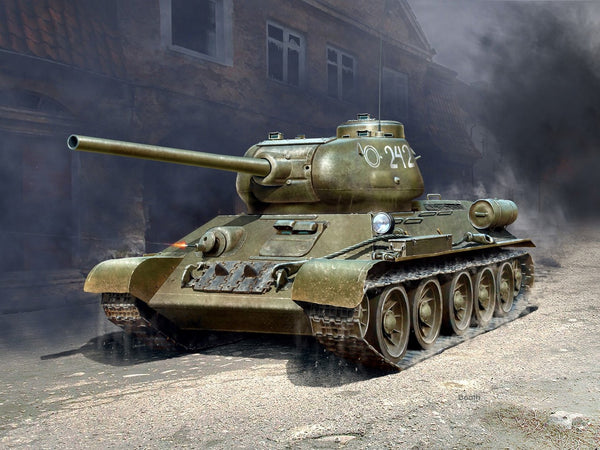 ICM 1/35 WW2 T34-85, WWII Soviet Medium Tank