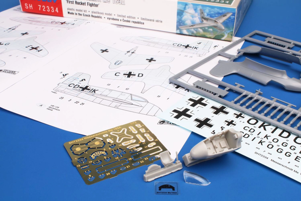 Special Hobby 1/72 Scale WW2 German Messerschmitt Me 163A 'First Rocket Fighter' 1/72