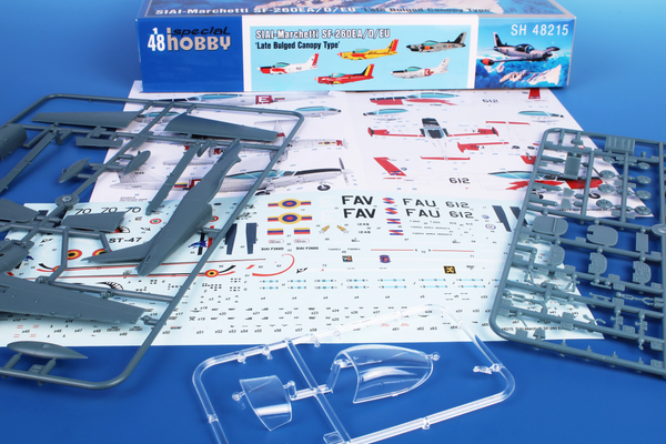 Special Hobby 1/48 Scale SIAI-Marchetti SF-260EA/D/EU 'Late Bulged Canopy Type'