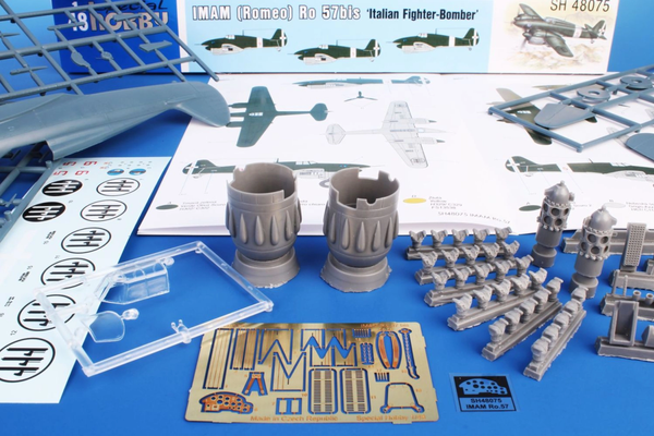 Special Hobby 1/48 Scale IMAM (Romeo) Ro.57bis 'Italian Fighter Bomber' 1/48