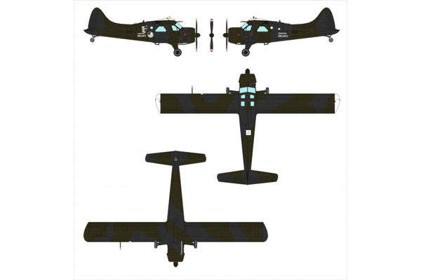 Dora Wings 1/72 Scale DORDW72041 Beaver AL.1 1/72