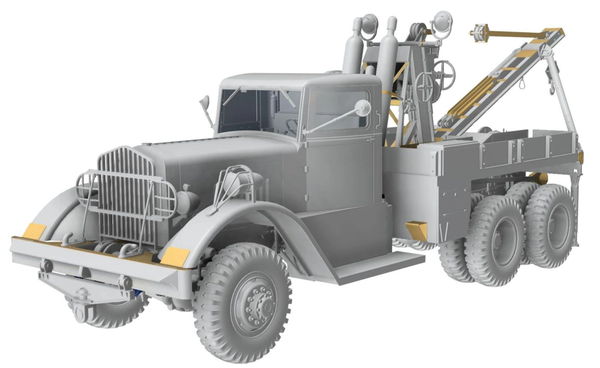 Thunder Model 1/35 WW2 US Heavy Wrecker Ward LaFrance Model 1000, Series 3