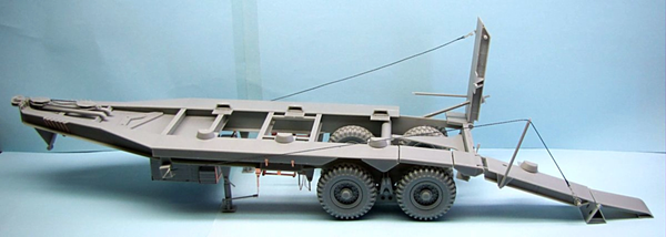 Thunder Model 1/35 WW2 British Scammell Pioneer TRCU30 Trailer 30t Late