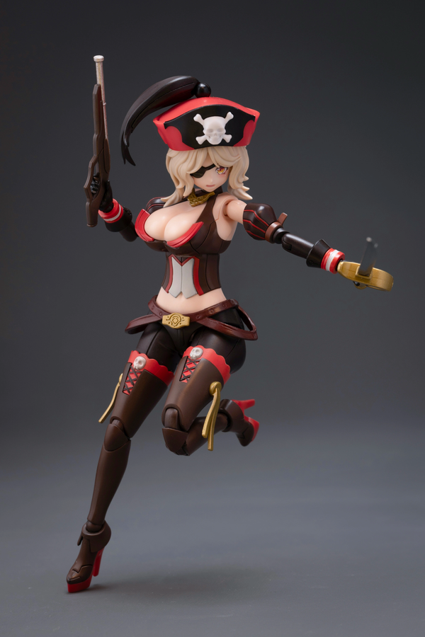 Border Models BA-003 Pirate Captain Queen Anne model kit (Figure 17cm tall)