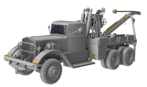 Thunder Model 1/35 WW2 US Heavy Wrecker Ward LaFrance Model 1000 Series 4