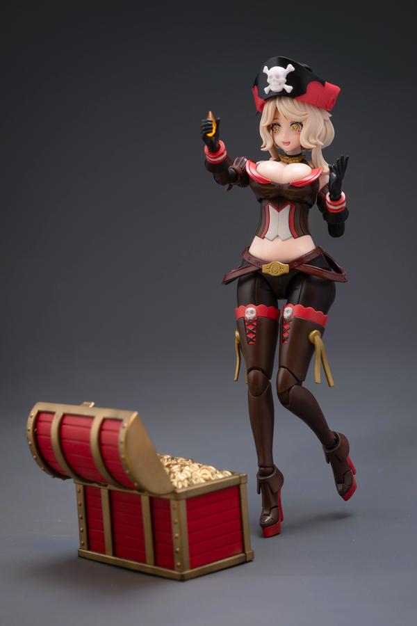 Border Models BA-003 Pirate Captain Queen Anne model kit (Figure 17cm tall)