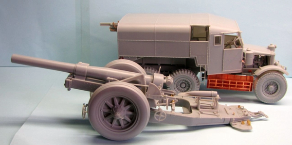 Thunder Model 1/35 WW2 British 7.2 Inch Howitzer