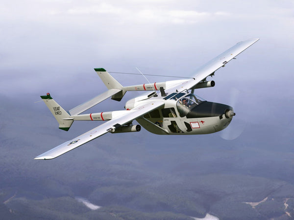 ICM 1/48 Cessna O-2A Skymaster, American Reconnaissance Aircraft (100% new molds)