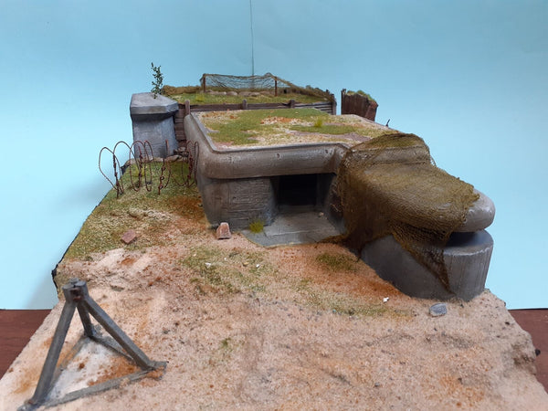 FoG Models 1/35 scale Large WW2 German Normandy Bunker Atlantic wall series #6