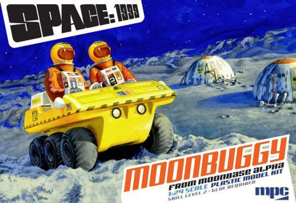 MPC Models 1:24 Space:1999 Moonbuggy / Amphicat plastic assembly kit