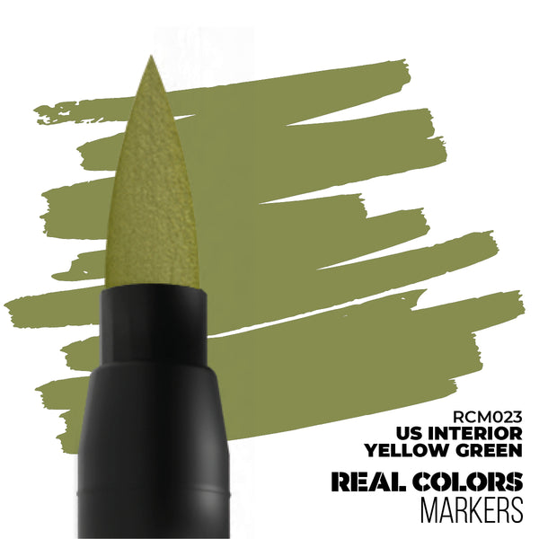 AK Interactive Real Colour Marker - US INTERIOR YELLOW GREEN