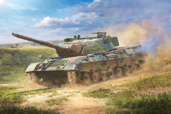 Zvezda 1/100 scale Leopard 1A5 German Main Battle Tank Model kit