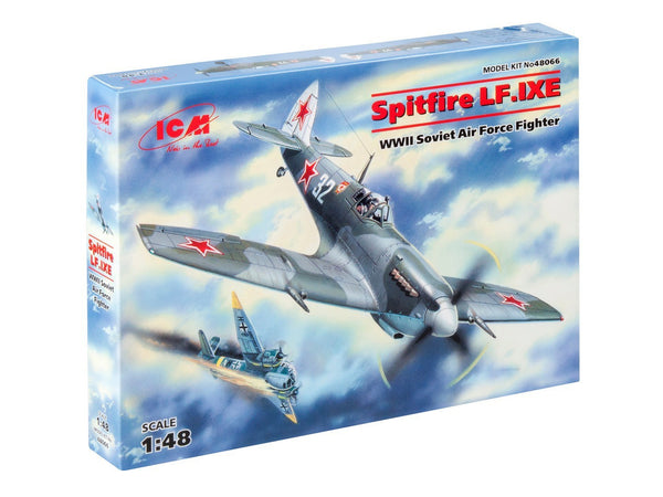 ICM 1/48 WW2 RAF Spitfire LF.IXE, WWII Soviet Air Force Fighter