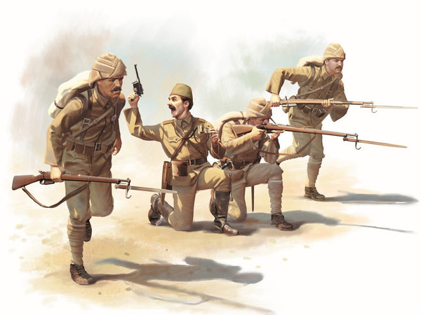 ICM 1/35 WW1 Turkish Infantry (1915-1918) (4 figures)
