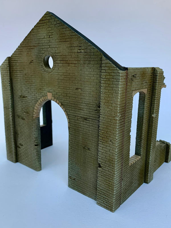 FoG Models 1/35 scale 'Machine shop' ruined Industrial building