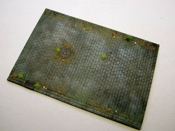 FoG Models 1/35 scale Diorama Base No.14 Drain and Manhole 260mm x 175mm