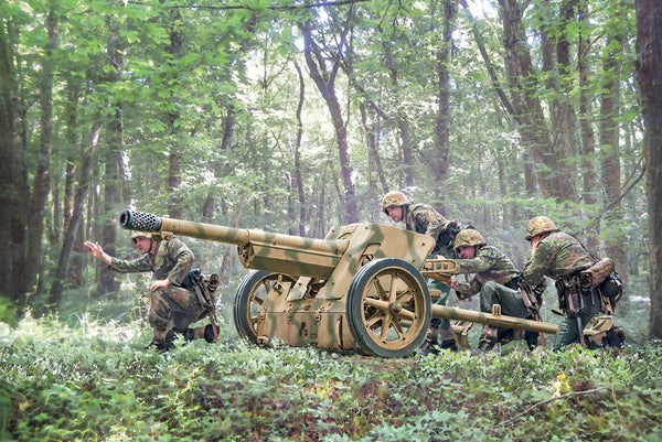 Italeri 1/35 WW2 German Pak 97/38 Anti-Tank Gun with Crew