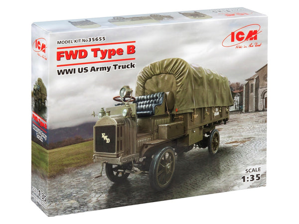 ICM 1/35 WW1 FWD Type B, WWI US Army Truck
