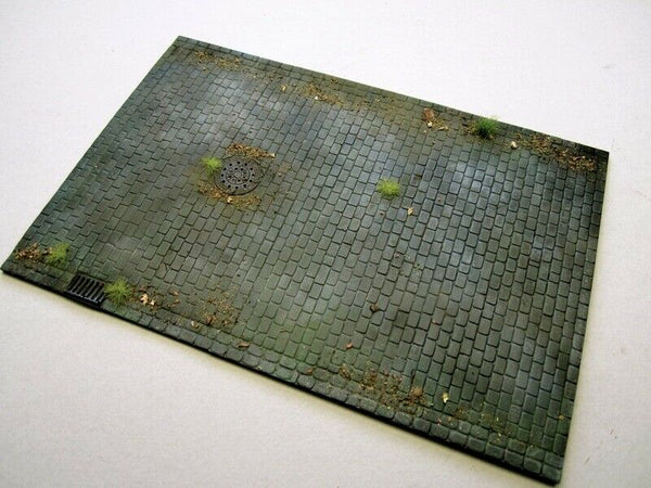 FoG Models 1/35 scale Diorama Base No.14 Drain and Manhole 260mm x 175mm