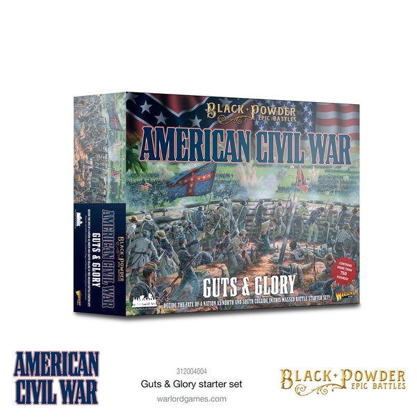 Warlord Games - Black Powder Epic Battles - American Civil War Guts & Glory starter set