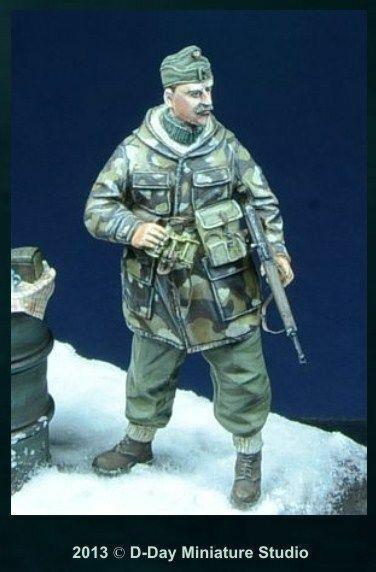 1/35 Scale Resin kit WW2 Hungarian Officer Szent Laszlo Div.